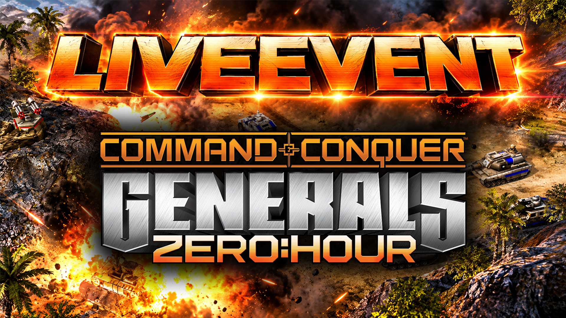 Banner zu ⚔️ Command & Conquer - Generals Zero Hour - Turnierspiele und FFA Runden mit der Community